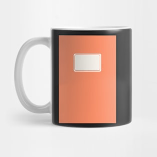 Back to School Bright Coral Mug